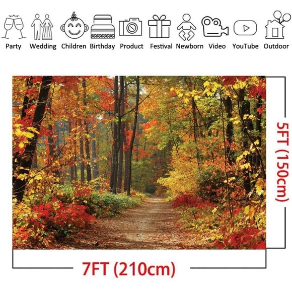 Fall Photo Backdrop - Picture 2 of 2